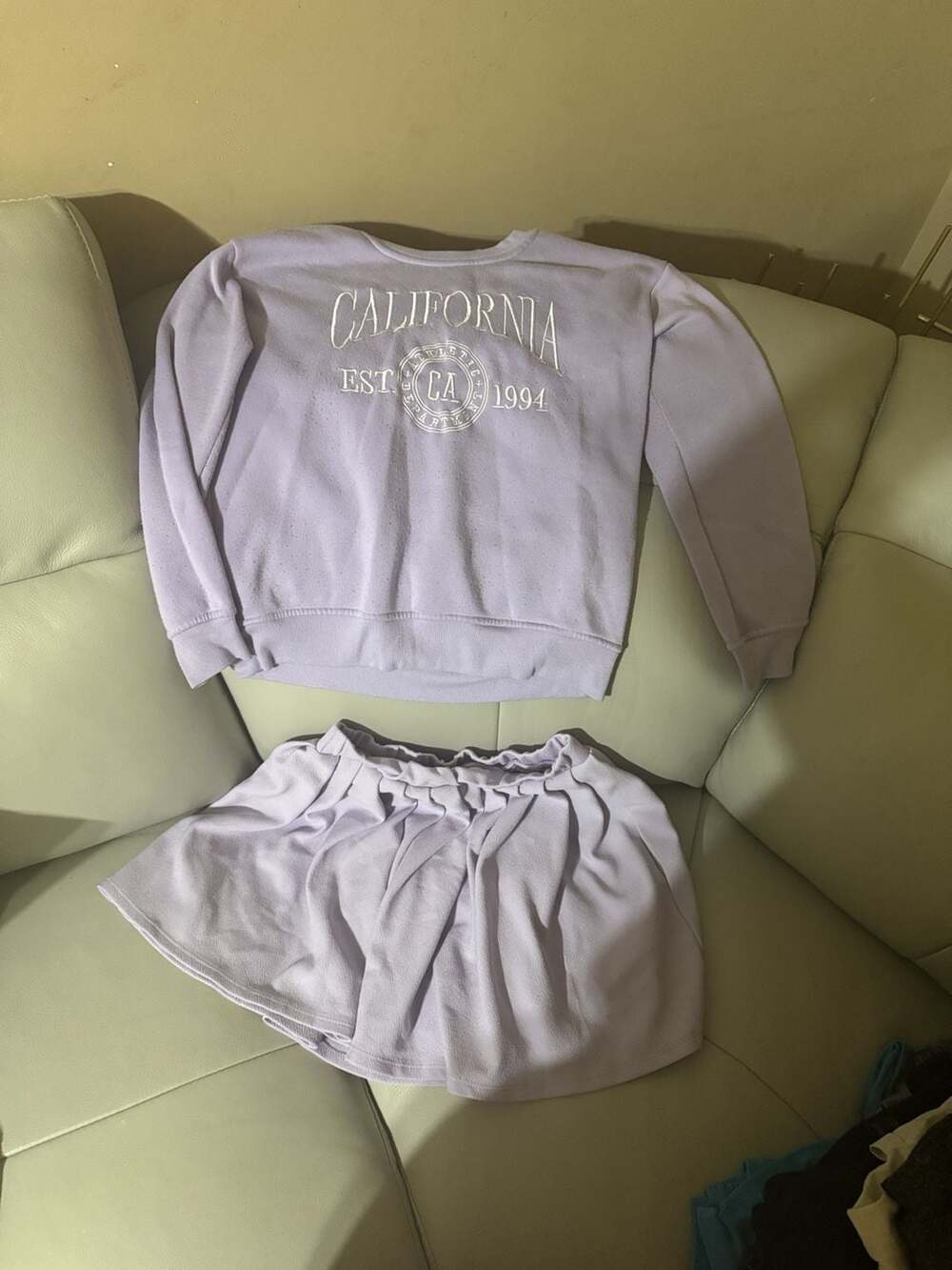 Mini Find Your Estate Skort Set 14/16 from fashion nova